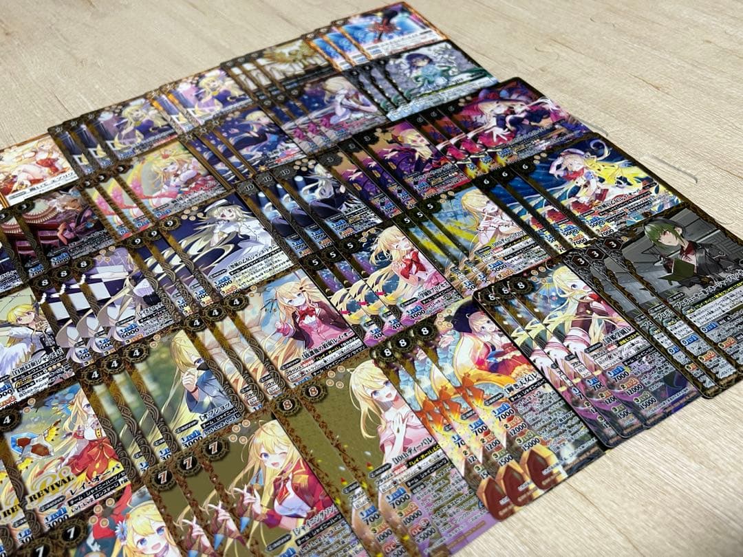 ナ*ナ様 バトルスピリッツ　バトスピ レイオーバ　ジャンヌ　カード　スリーブ　セ