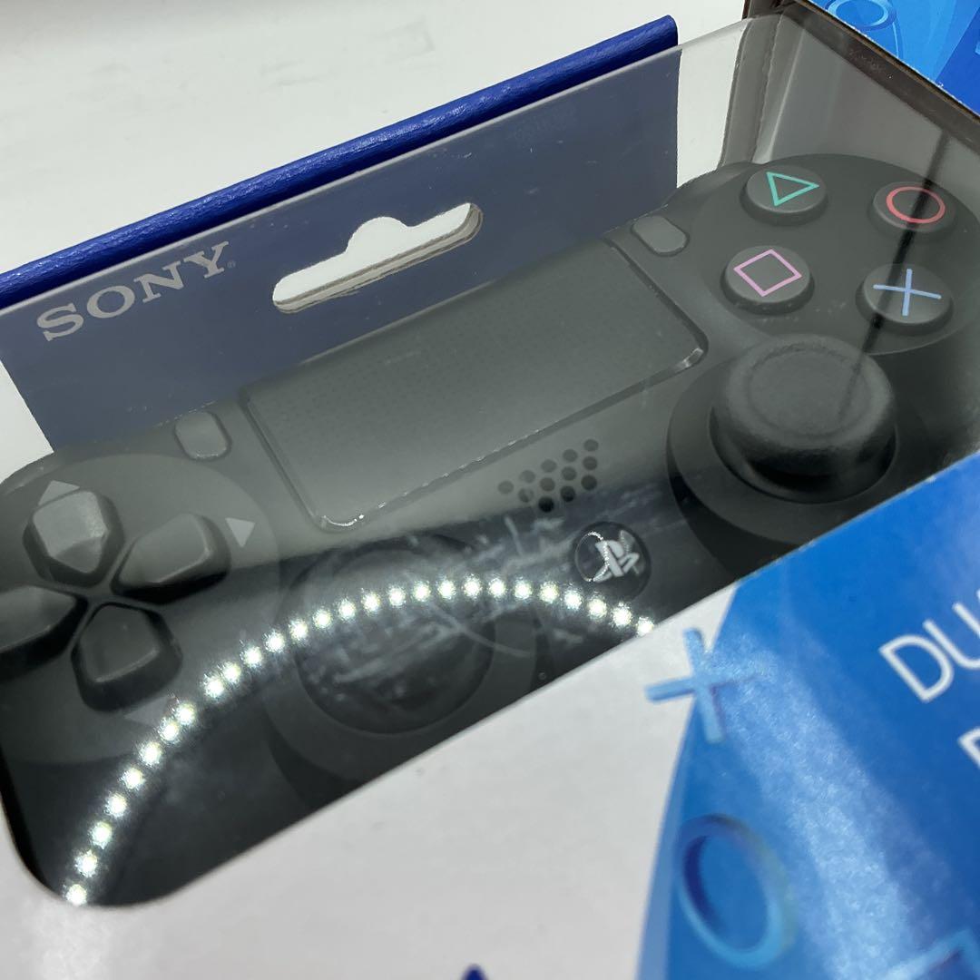 PS4 ワイヤレスコントローラー DUALSHOCK4 ブラック　新品未使用