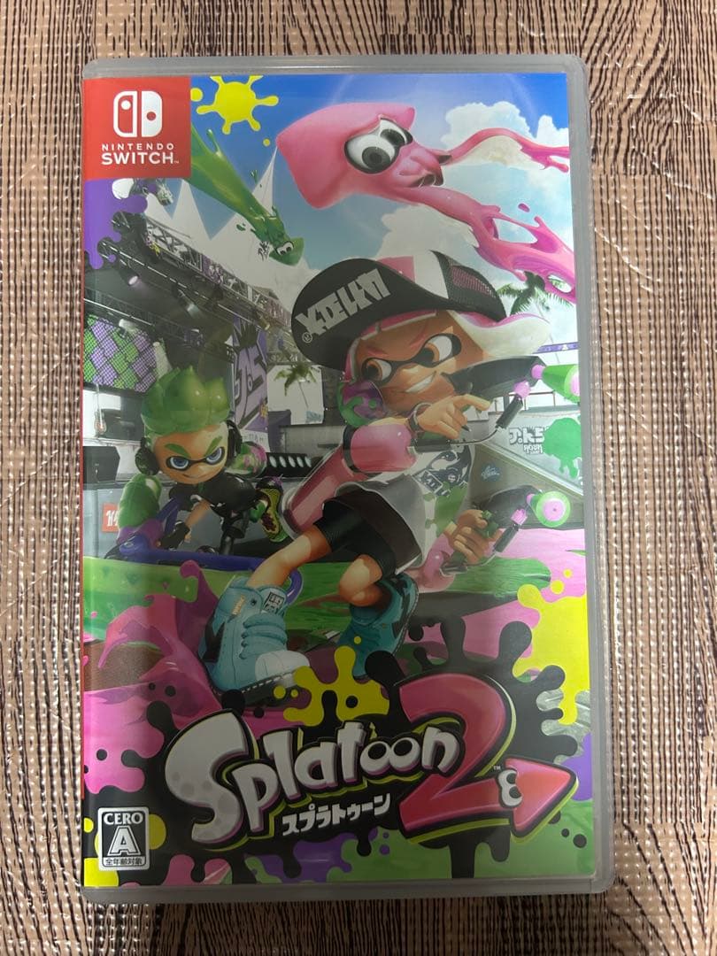 ニンテンドースイッチ　スプラトゥーン2エディション