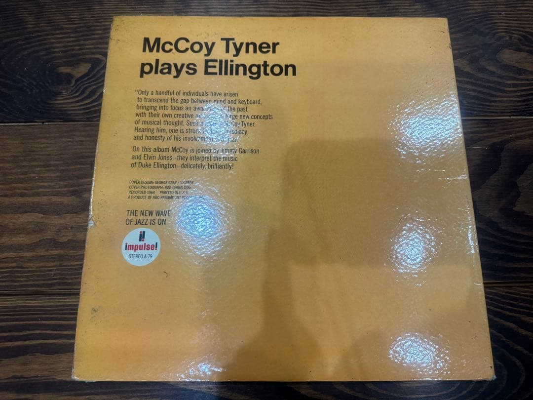 McCoy Tyner plays Ellington LP レコード