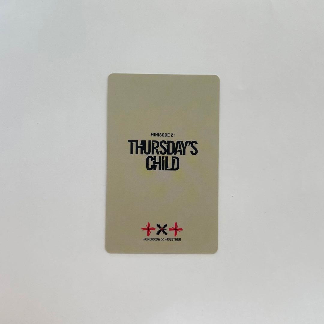 TXT Thursday's Child ホログラムトレカ テヒョン