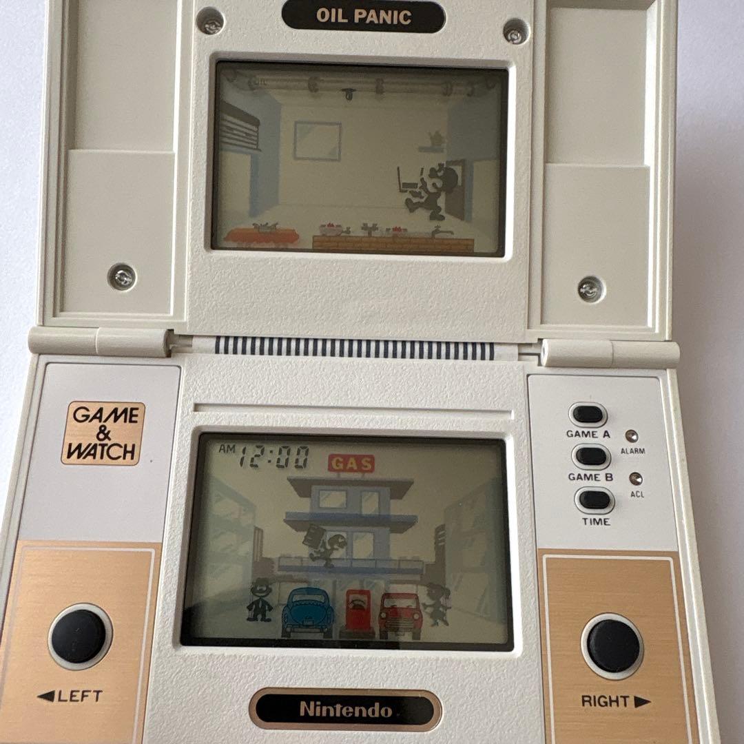 ゲームウォッチ　オイルパニック