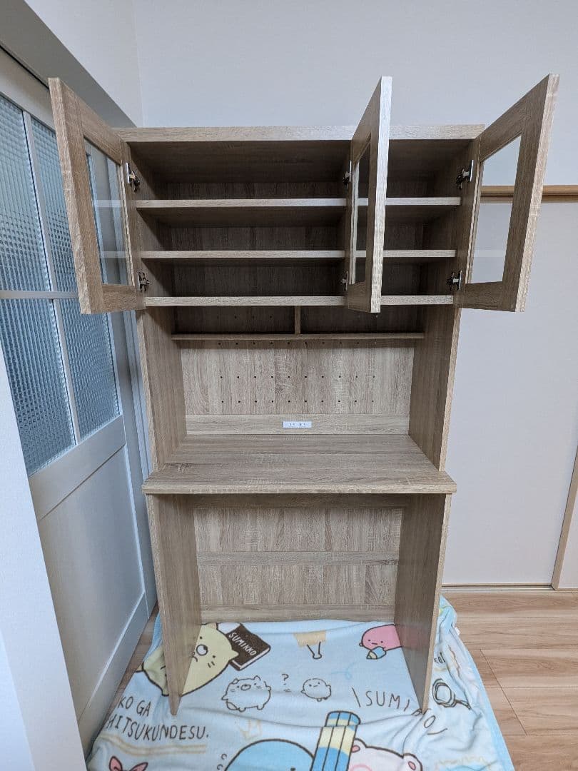 LOWYA　食器棚　未使用品