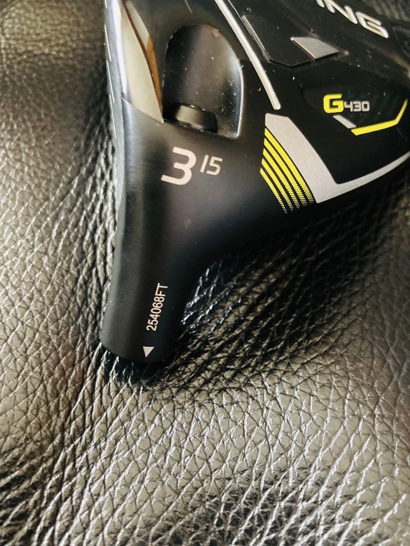 PING G430 フェアウェイウッド 15度　ヘッド単品 名器 良品 レフティ