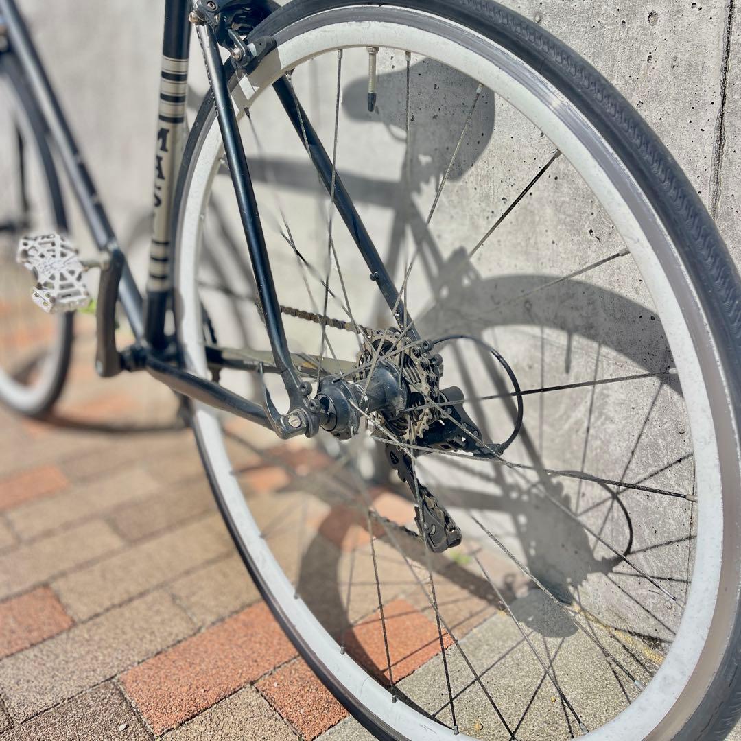 【美品プロ整備】MASI カフェレーサー 9速 クロモリ 540 大阪/吹田