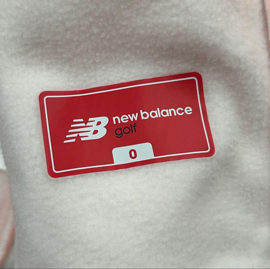 新品未使用タグ付き NB Golf 防風保温 ジップパーカー オレンジ 0