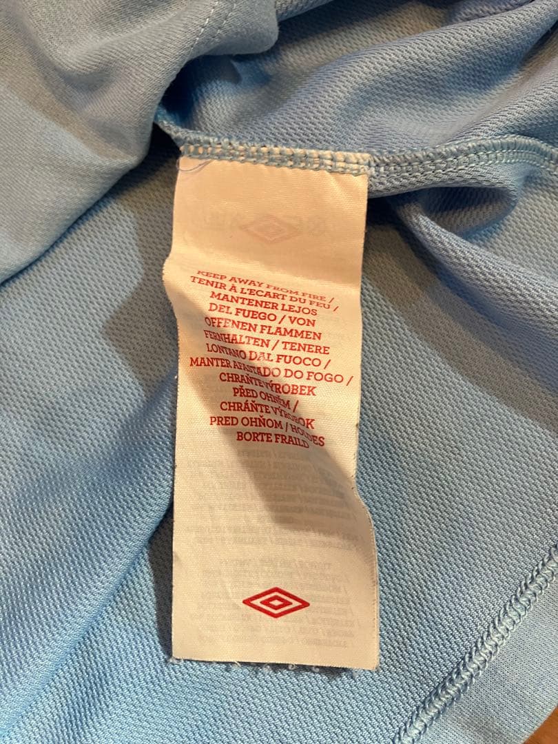 マンチェスターシティ UMBRO ETIHAD 長袖ユニフォーム　古着アンブロ