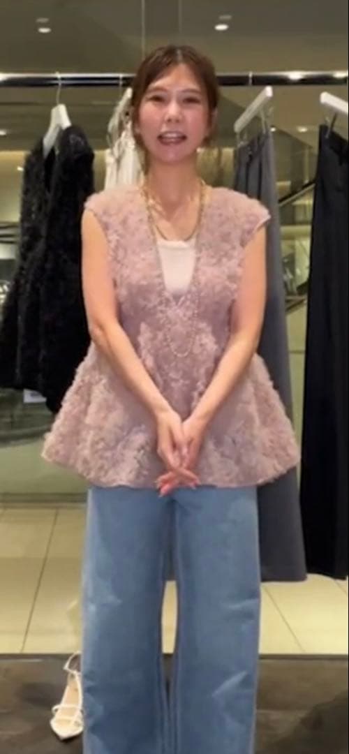 お値下げ♡マイストラーダ デコラチュールブラウス　ピンク　M 完売