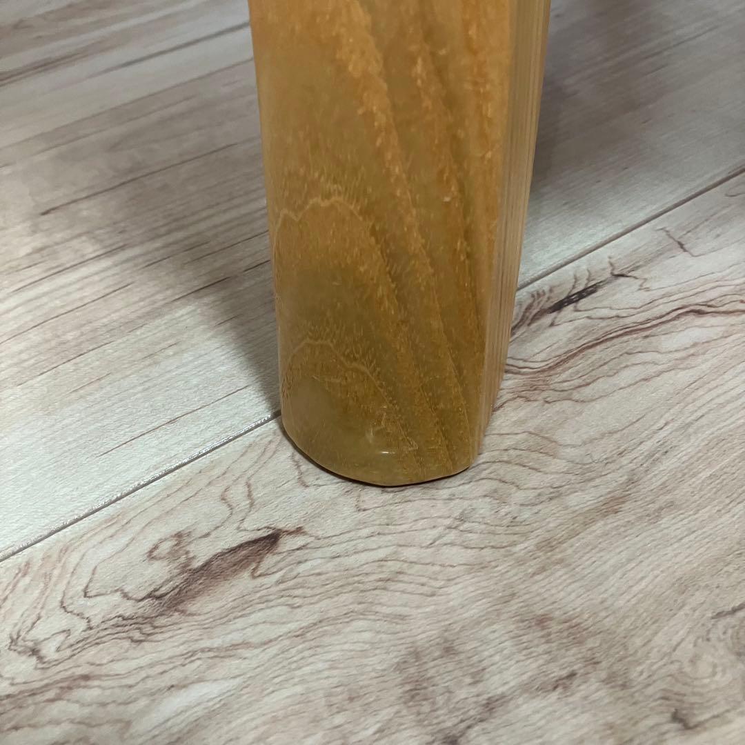nana⭐︎ Francfranc フランフラン　ガラス楕円ローテーブル