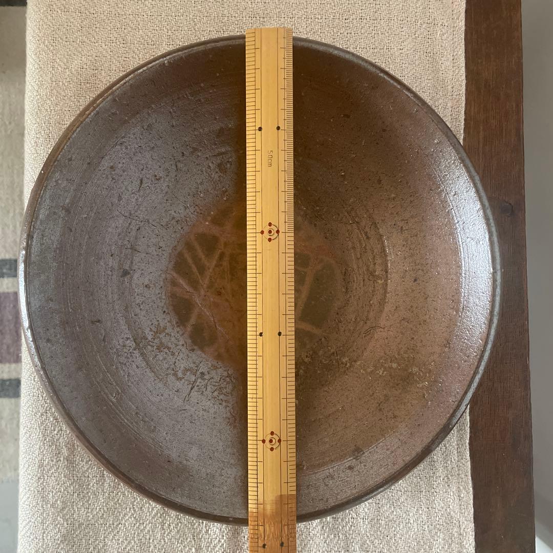 備前焼　丸皿