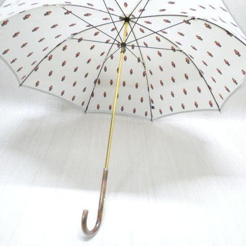 ポロ ラルフローレン ポロベア クマプリント 長傘 雨傘 白 ホワイト