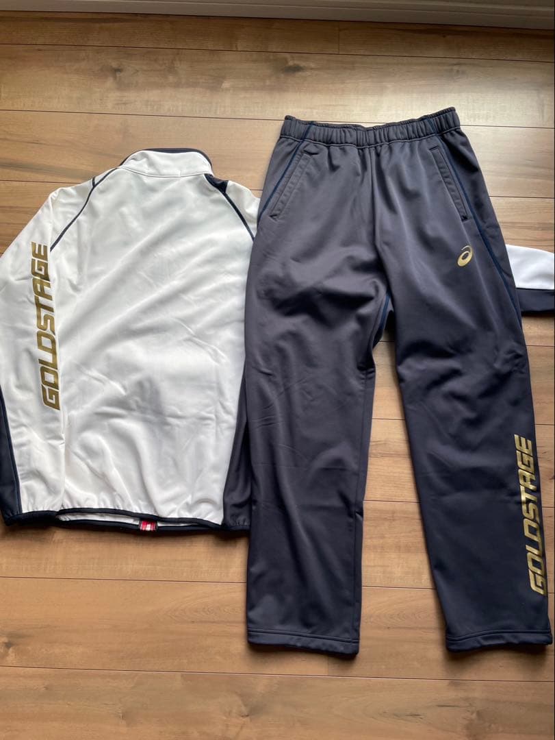 L アシックス GOLDSTAGE ジャケット・パンツ　上下セット