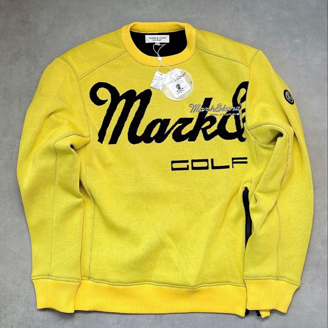 新品 ★ MARK&LONA ニット ブルゾン セーター マーク&ロナ 正規品