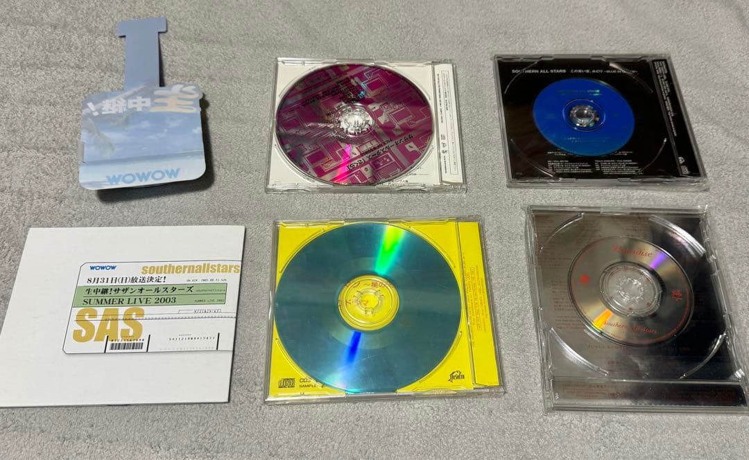 【レア】サザンオールスターズ 店頭用CD/DVD 5枚 & 立体POP