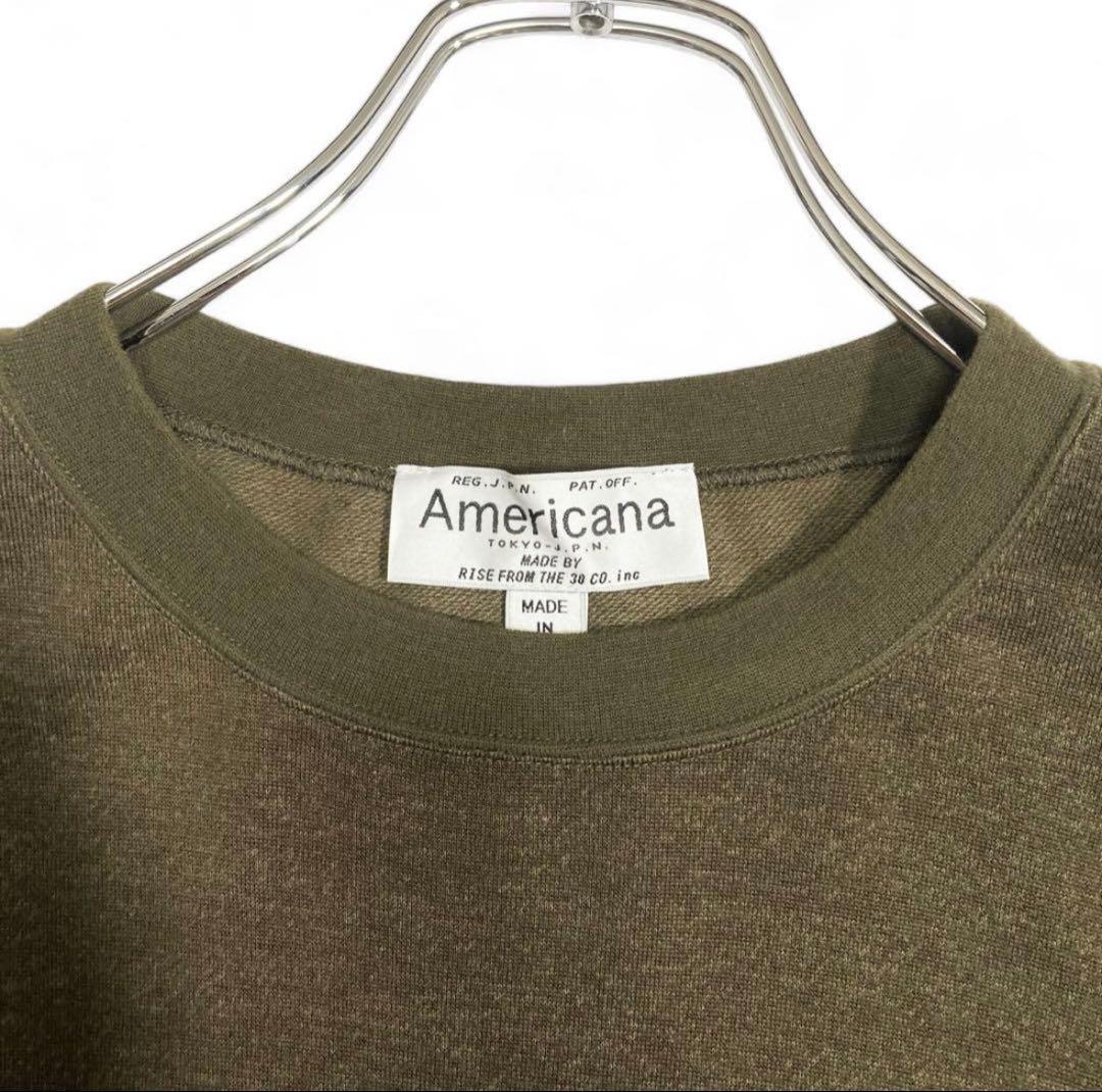 AMERICANA ロングワンピース オリーブ