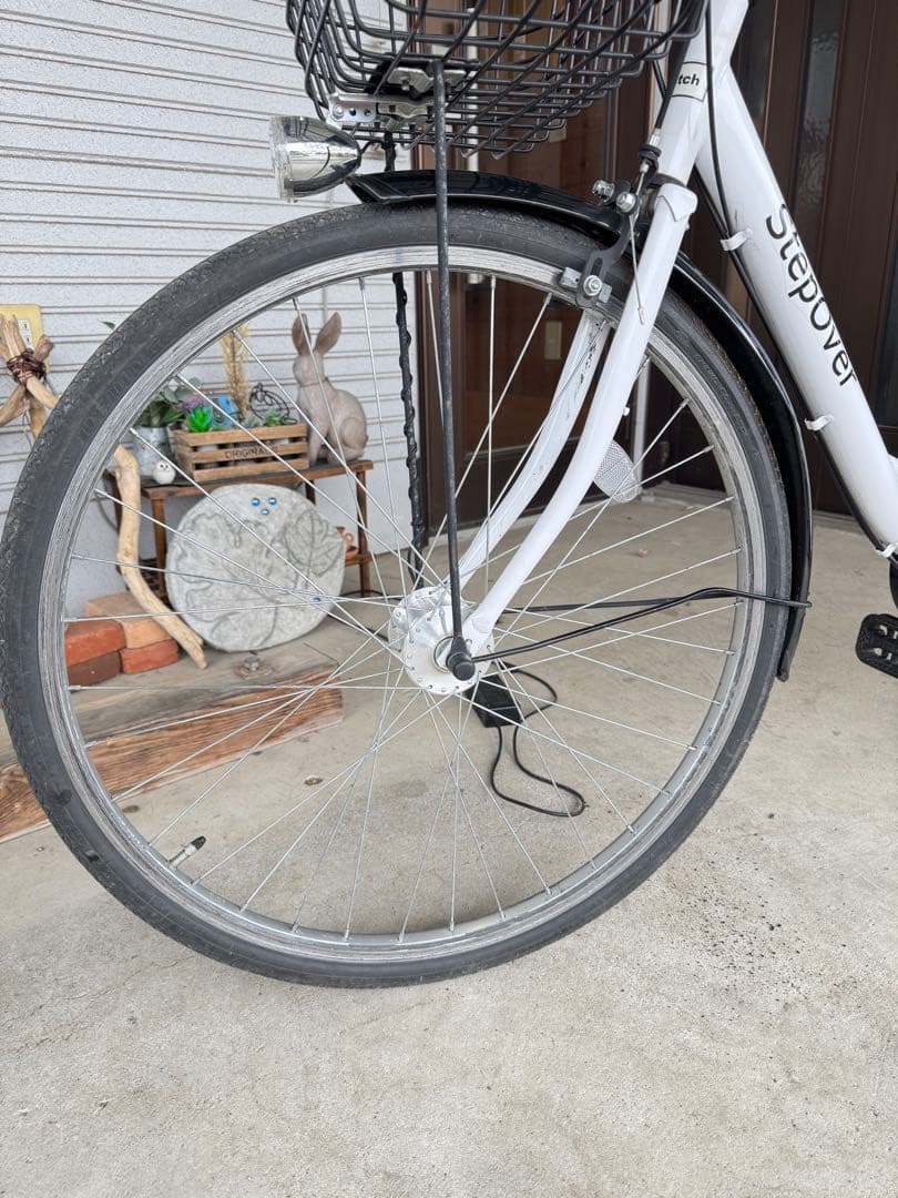 チャイルドシート付き自転車　26インチ
