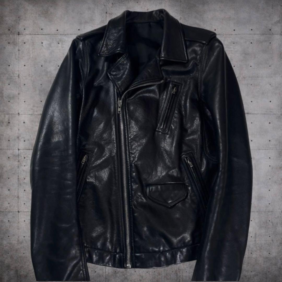 Rick Owens レザーライダース RU14F2764 牛革 48 美品