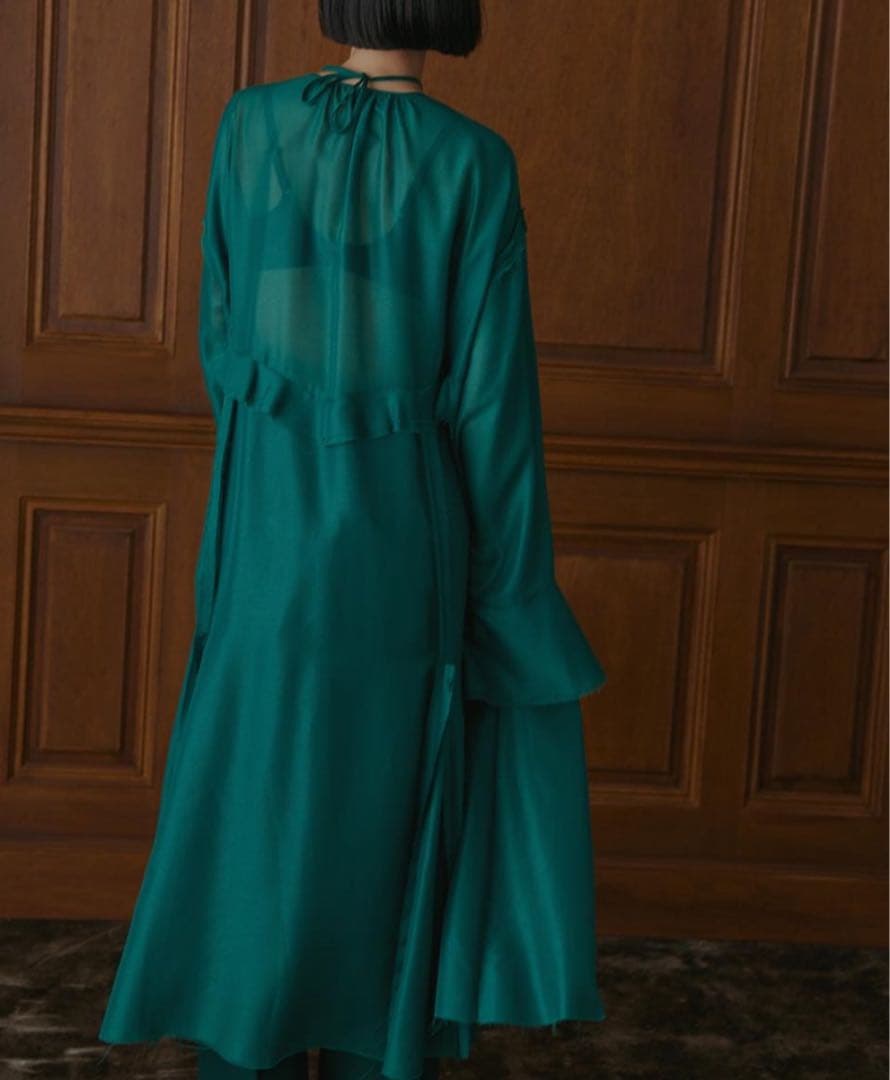 2024 アメリヴィンテージ SHEER CUT OFF LONG TOP