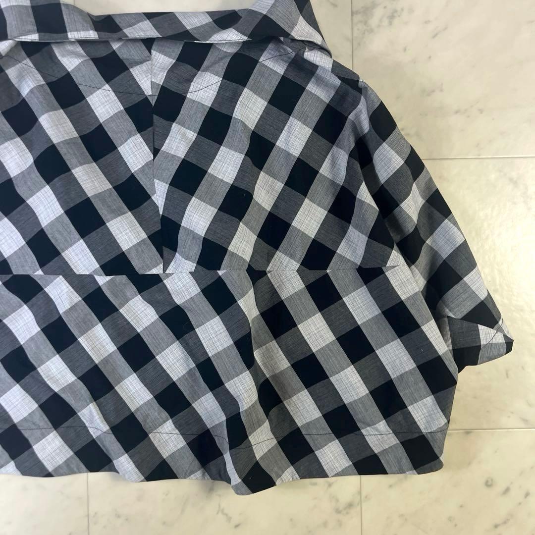 極美品♪センソユニコ　萌moyuru 変形ジャケット　ジレ　L モノトーン