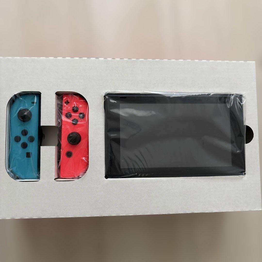 Nintendo Switch 本体 青/オレンジ ジョイコン付き