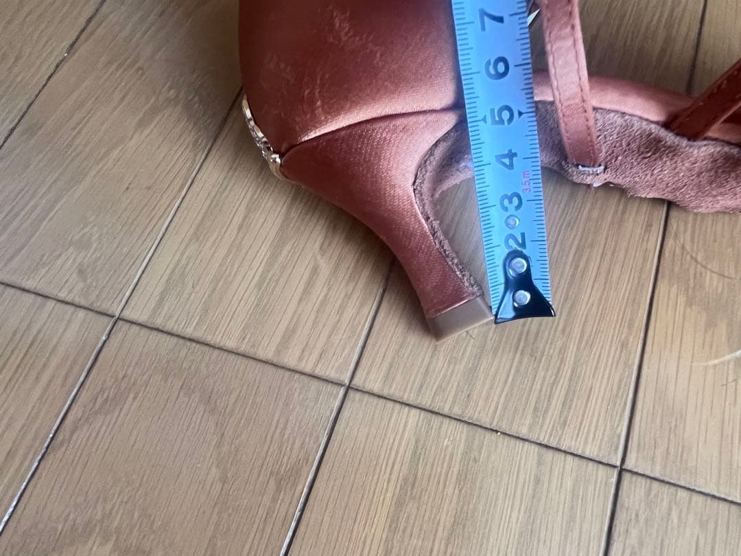 ADS茶色色社交ダンスラテンシューズヒルデモ競技