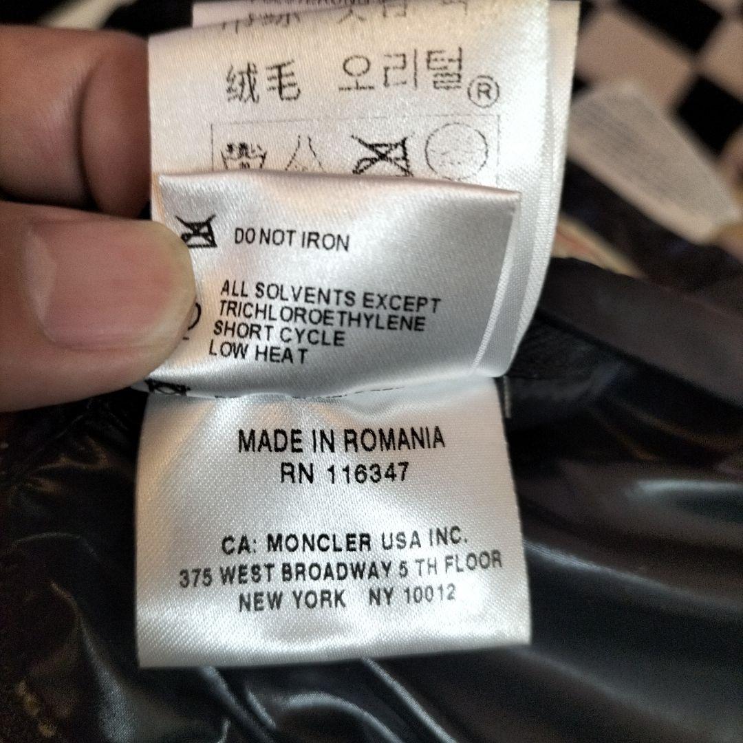 MONCLER ブラック チベット　ダウンベスト サイズ1