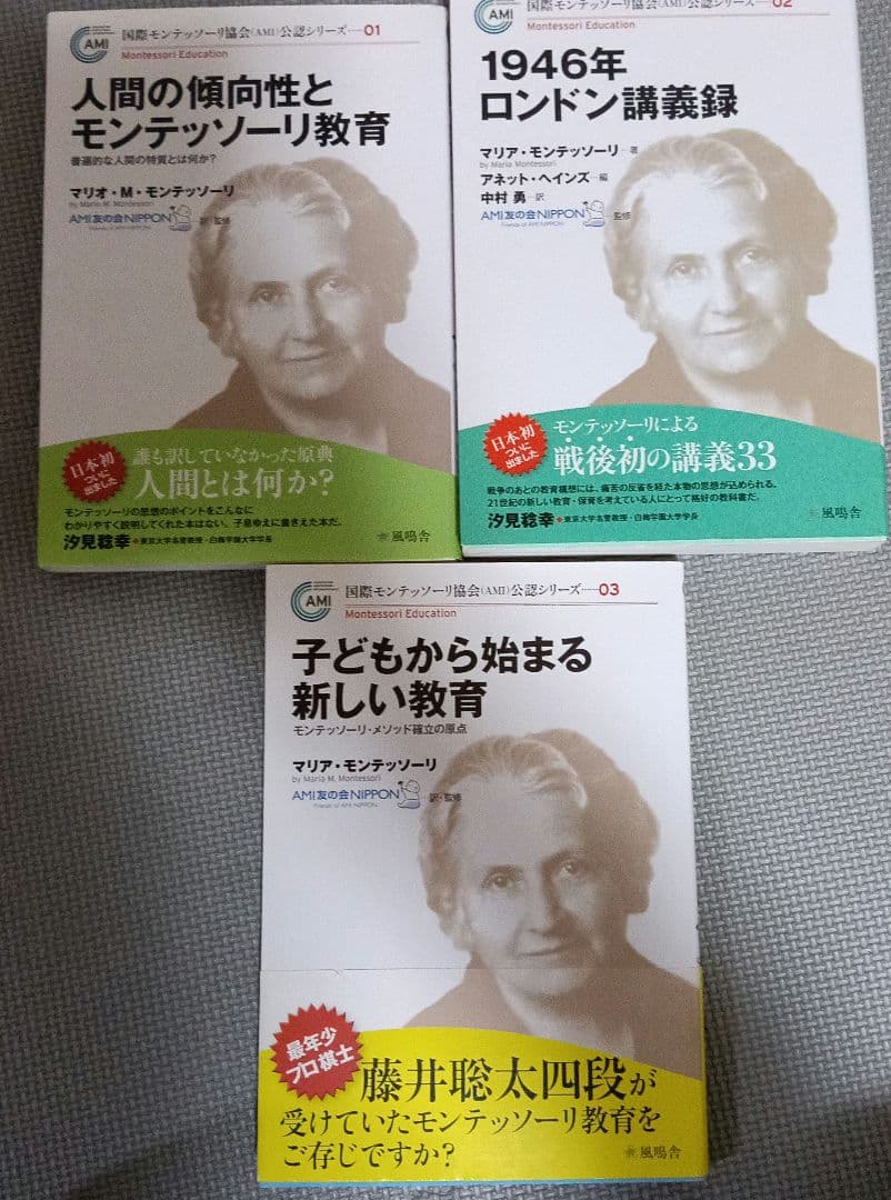 元モンテッソーリ教師秘蔵の教育書セット全１９冊