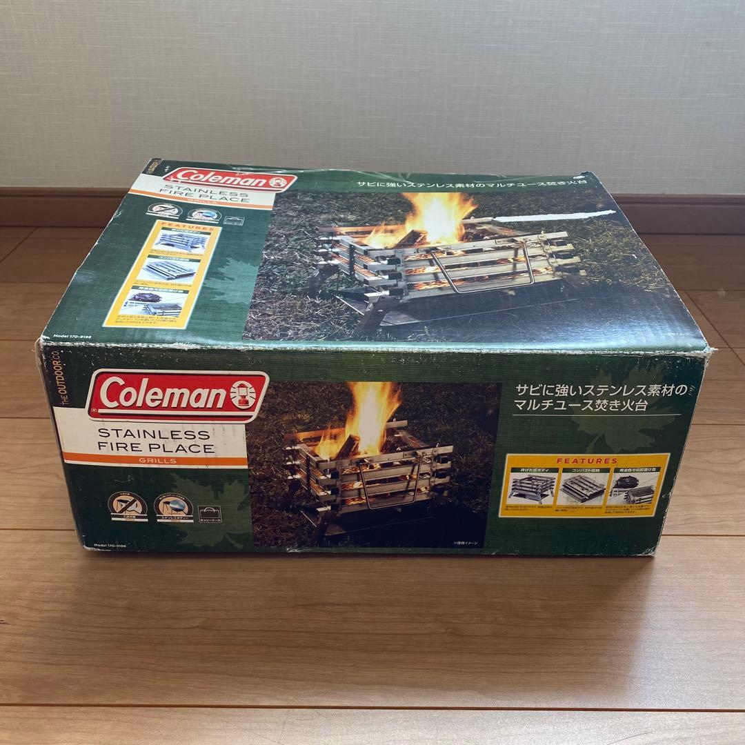 Coleman コールマン ステンレス ファイヤー プレイス 焚き火台