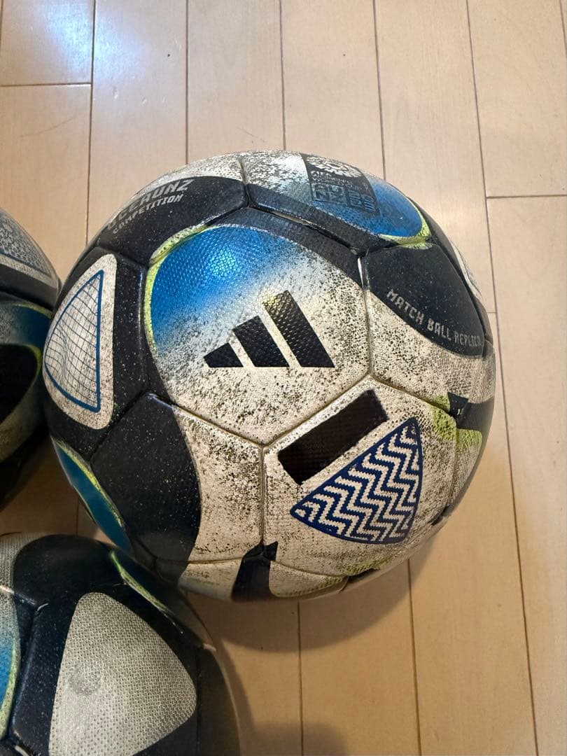adidas オーシャンズ リーグ ルシアーダ５号球　3球セット