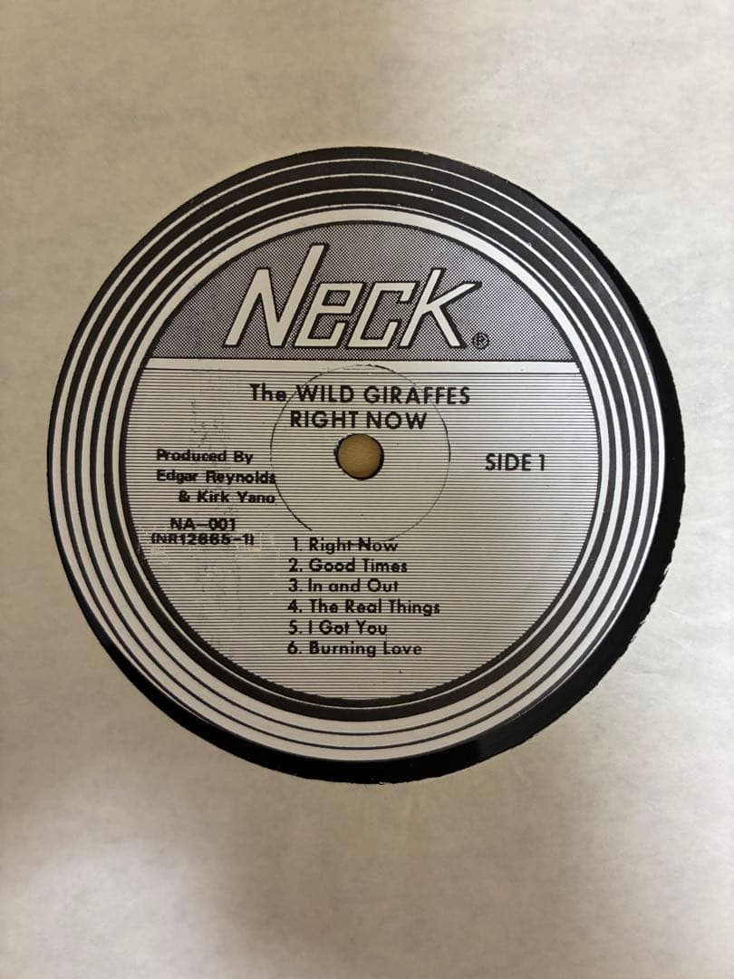 【LP】The Wild Giraffes / Right Now