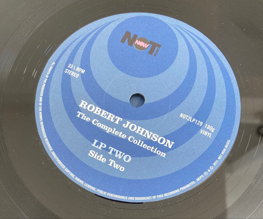 ■高音質180g重量盤2LP◾️ブルース歴史的名盤◾️ROBERT JOHNSON