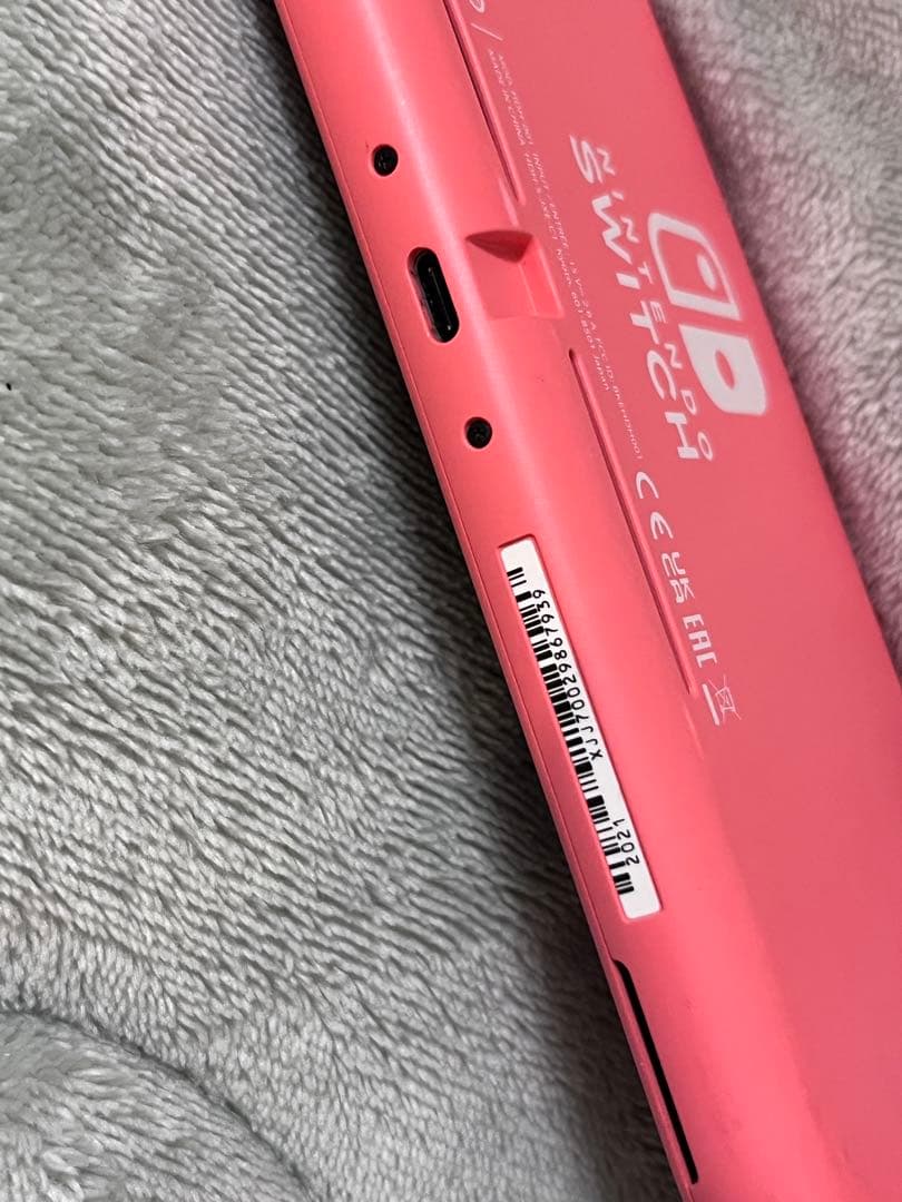Nintendo Switch Lite コーラル★本体とアダプタのセット