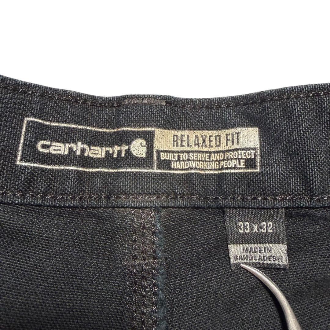 S*e様 カーハート ブラック ダブルニーダックペインターパンツ Carhart