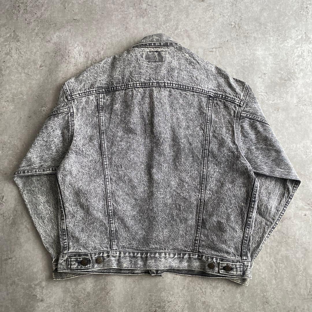 80s Levis 70507 アシッド ウォッシュ ブラック USA製 L