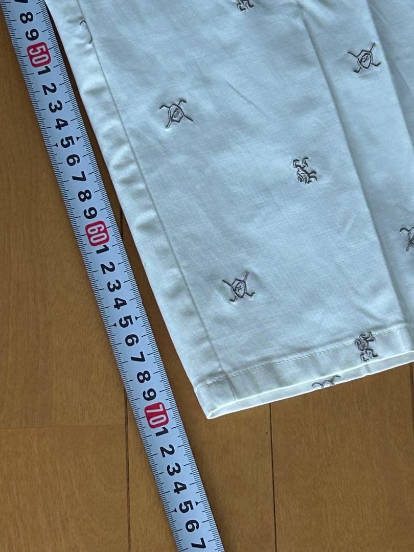 FILA GOLF 刺繍入りホワイトパンツ110サイズ‼️大特価