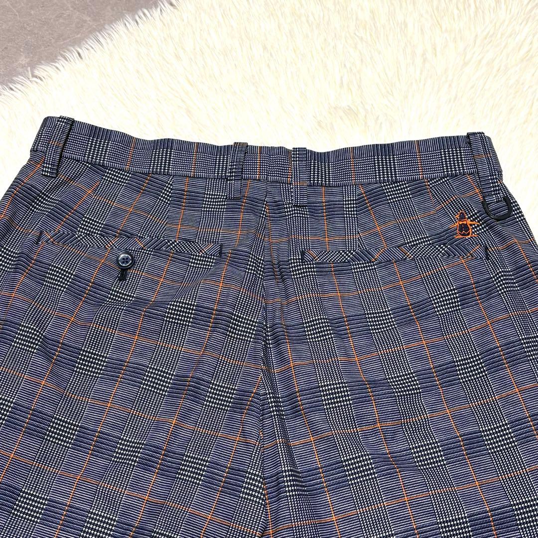 未使用 洗える マンシングウェア メンズ ストレッチ スラックス ゴルフパンツ