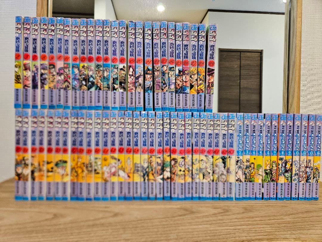 【非全巻】ジョジョの奇妙な冒険 1〜6部　66冊セット