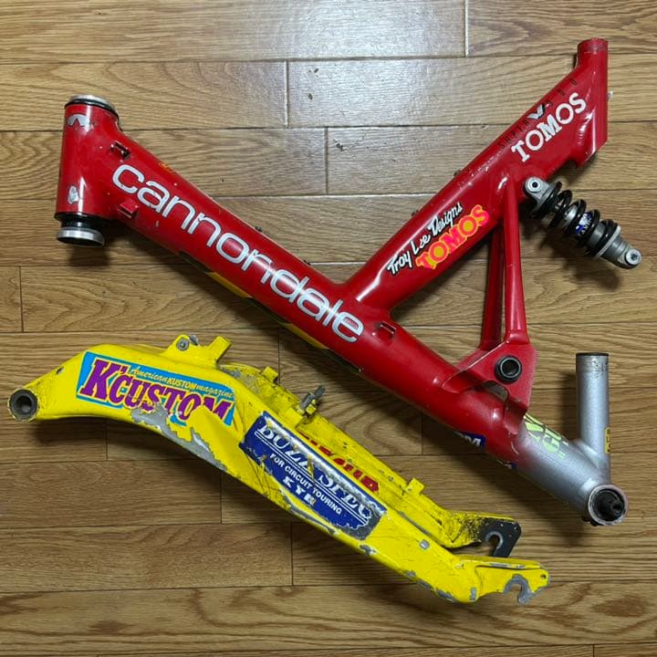 希少キャノンデーSuper V 900のフレームセット　cannondale