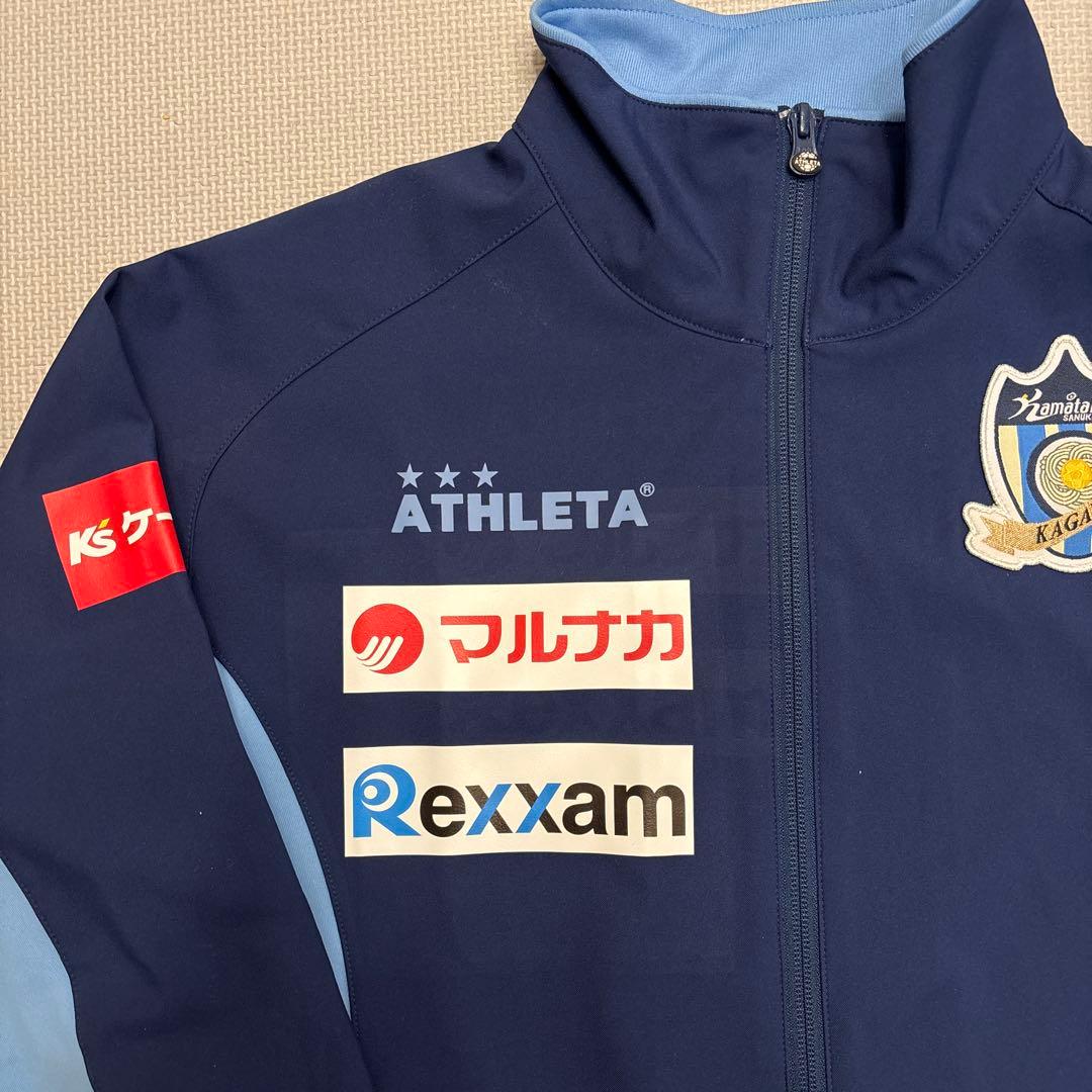 カマタマーレ讃岐　選手使用トレーニングウェア　上下セット