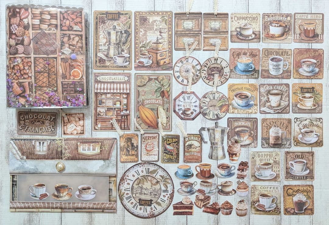 おすそ分けファイル♡ スタンペリア・Coffee＆Chocolate♡A5サイズ