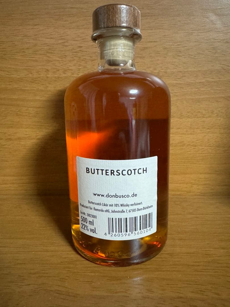 リキュール Don Busco Butterscotchドンバスコバタースコッチ