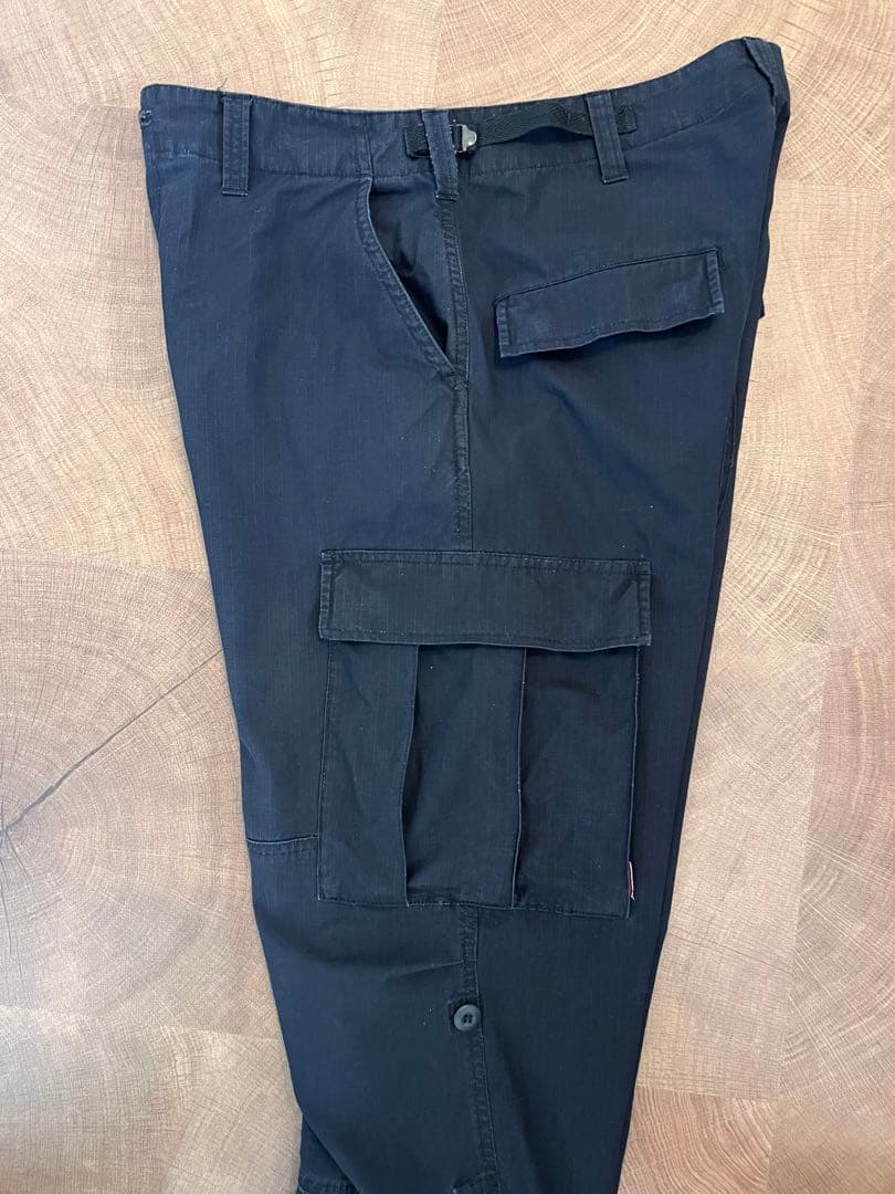 【希少アーカイブ】WTAPS リップストップ カーゴパンツ 黒 ダブルタップス