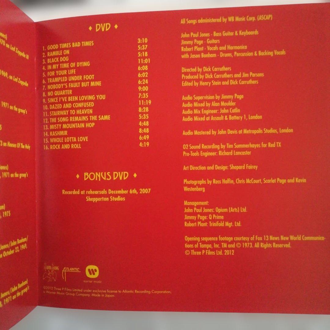 LED ZEPPELIN CELEBRATION DAY 2枚セット