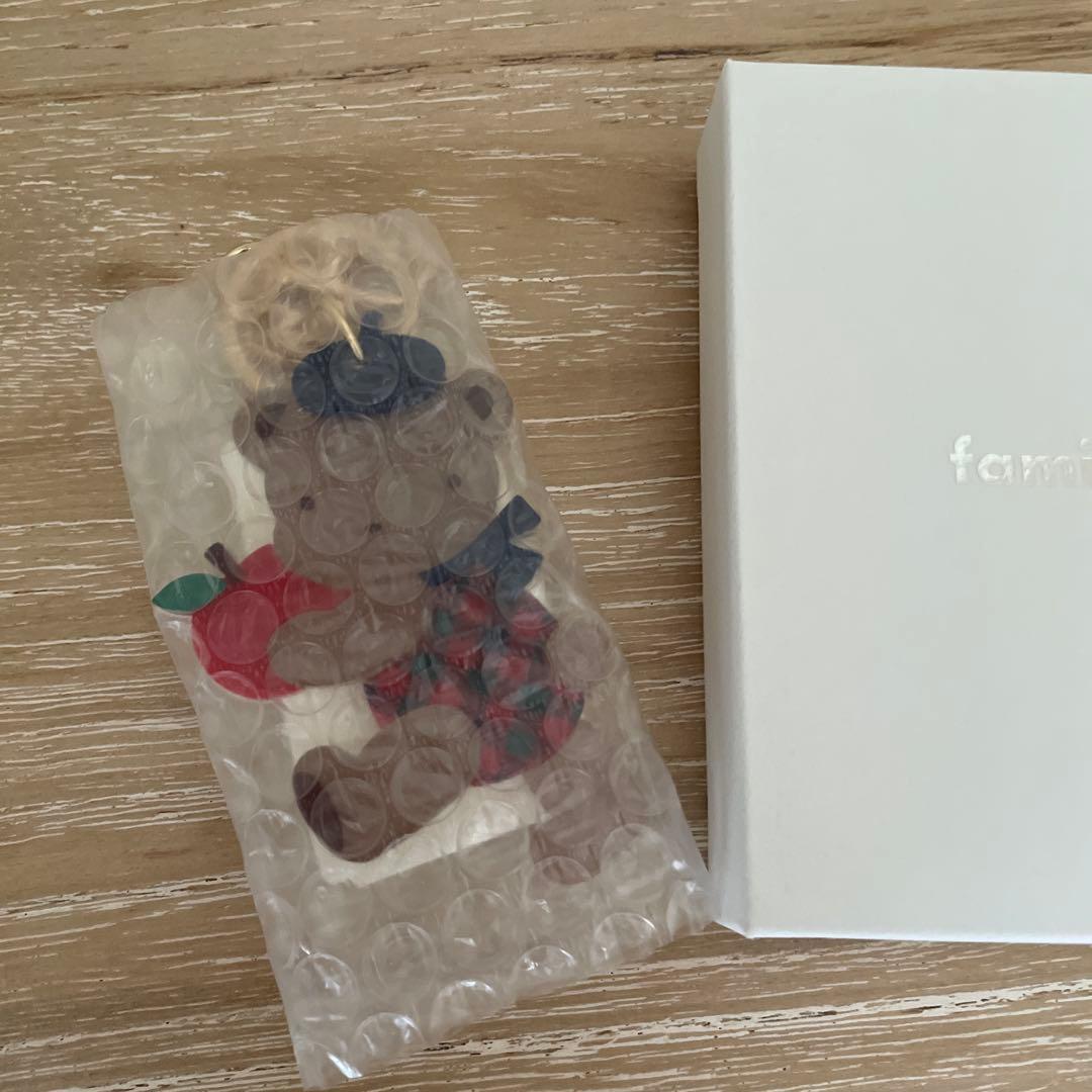【新品】familiar 70周年限定　チャーム キーリング