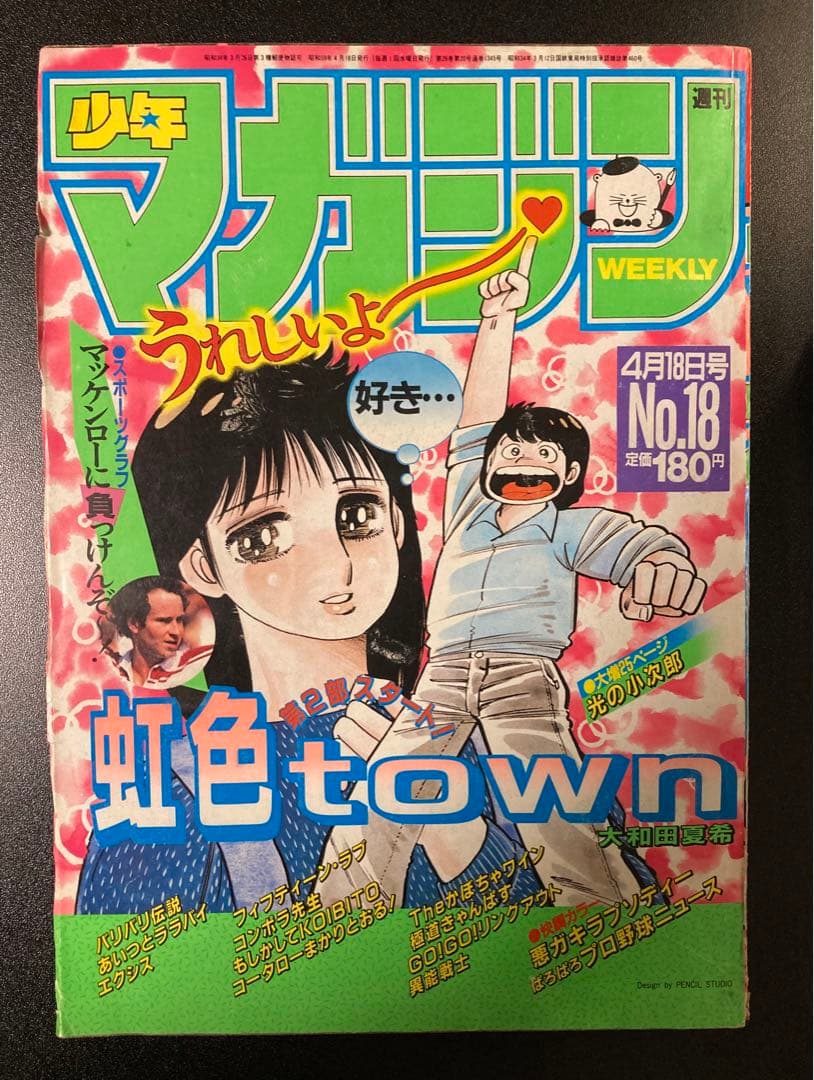 週刊少年マガジン 1984年 まとめ売り 10冊　レトロ　水島　ちばてつや