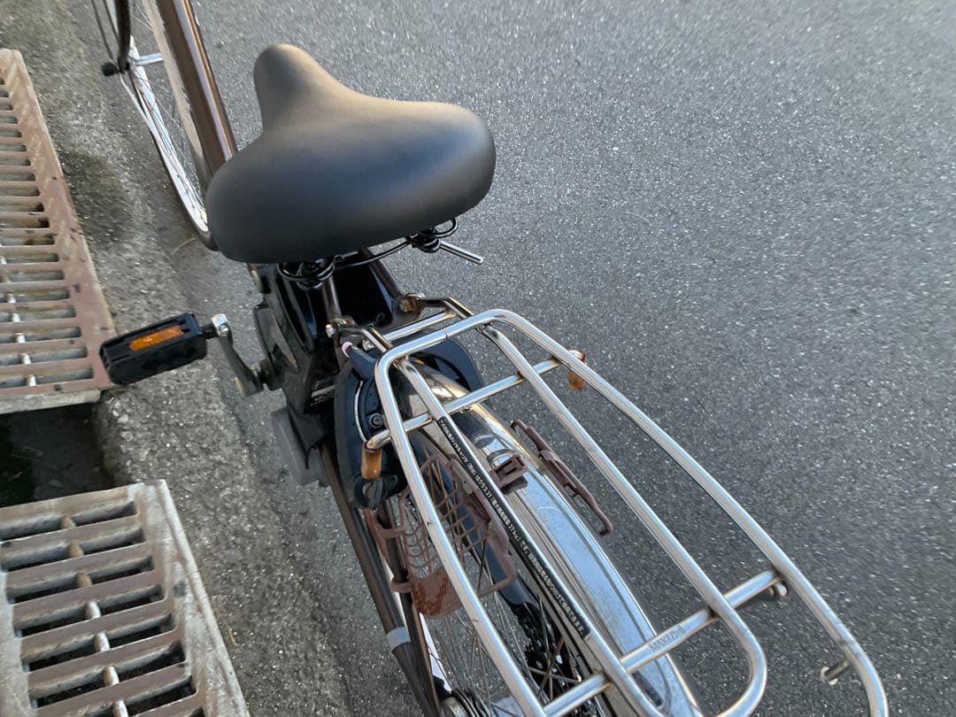 パナソニック新機種電動アシスト自転車viviTX26インチブラウンボディー