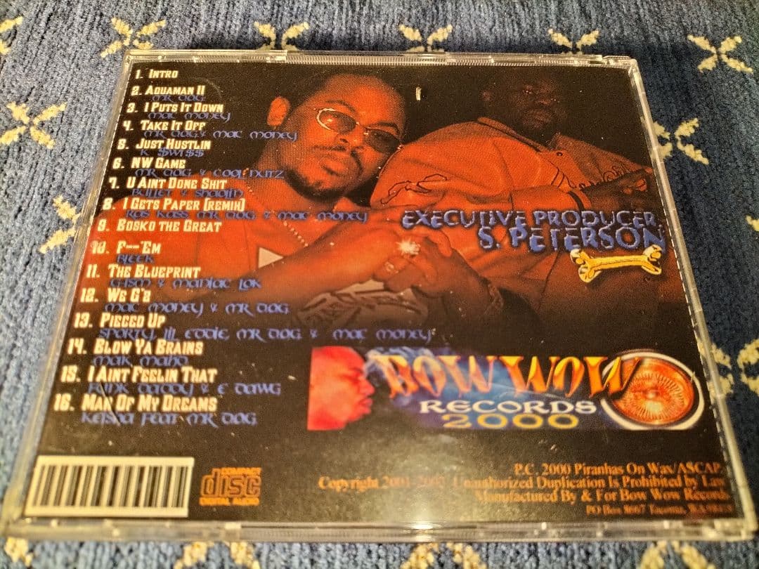 洋楽 BWR 2000 & MR.D.O.G NORTH WEST RIDIN rap