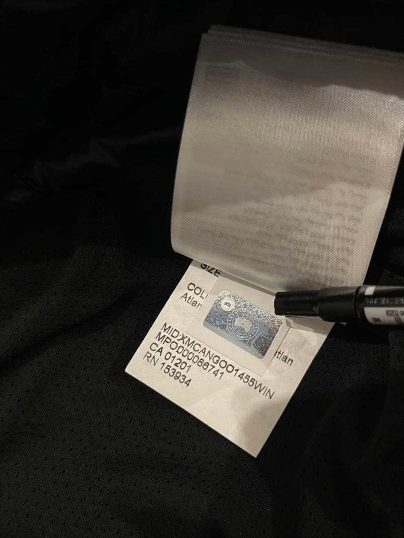 定価10.8万  Garson Vestタグ付新品ネイビー