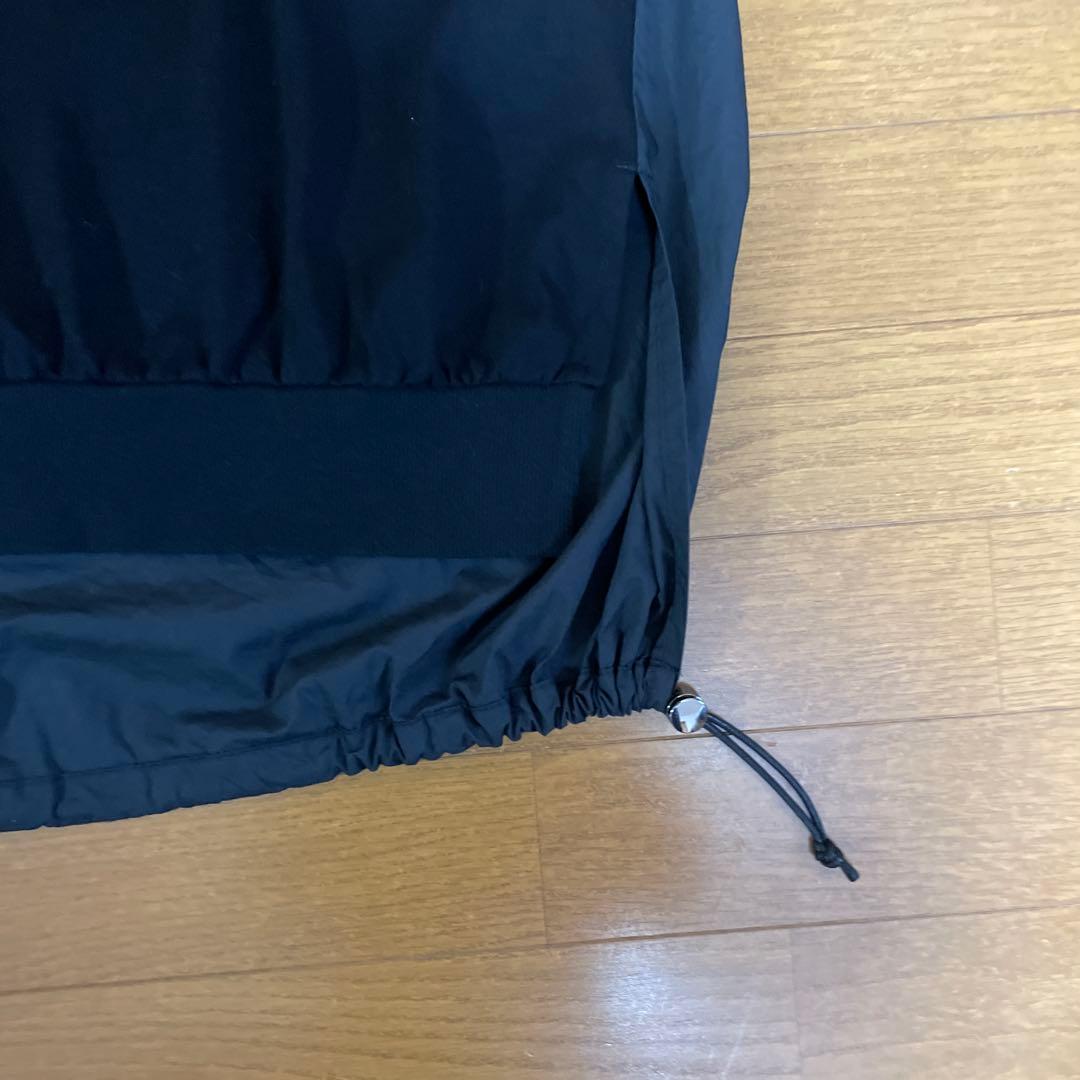 PRIDE 黒フード半袖ベスト