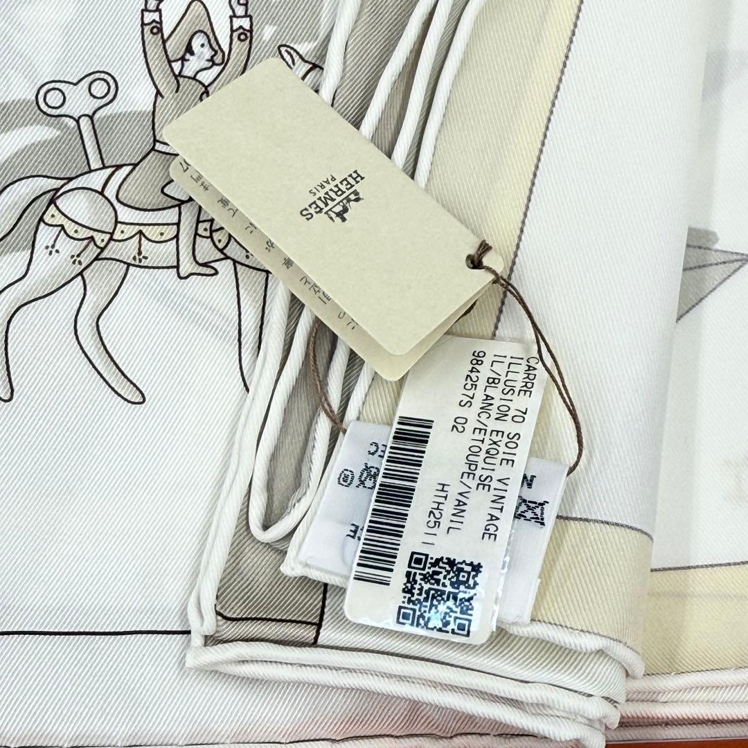 新品未使用　HERMES エルメス カレ 70 《華麗なるイリュージョン》
